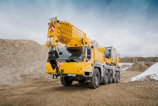 GRUE MOBILE LIEBHERR LTM 1110-5.1 THÖMEN,CON2120/04, échelle1/50,CONRAD