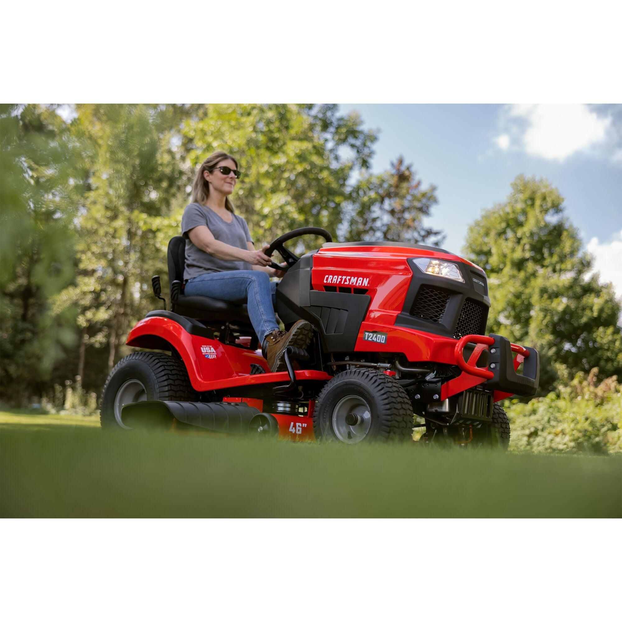 Craftsman T110 Craftsman Lawn Mowers At Lowes Craftsman R110 Sears