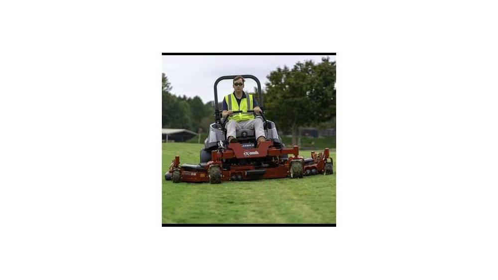Exmark Yanmar 3TNV88C with 96-in UltraCut Rear Discharge Deck