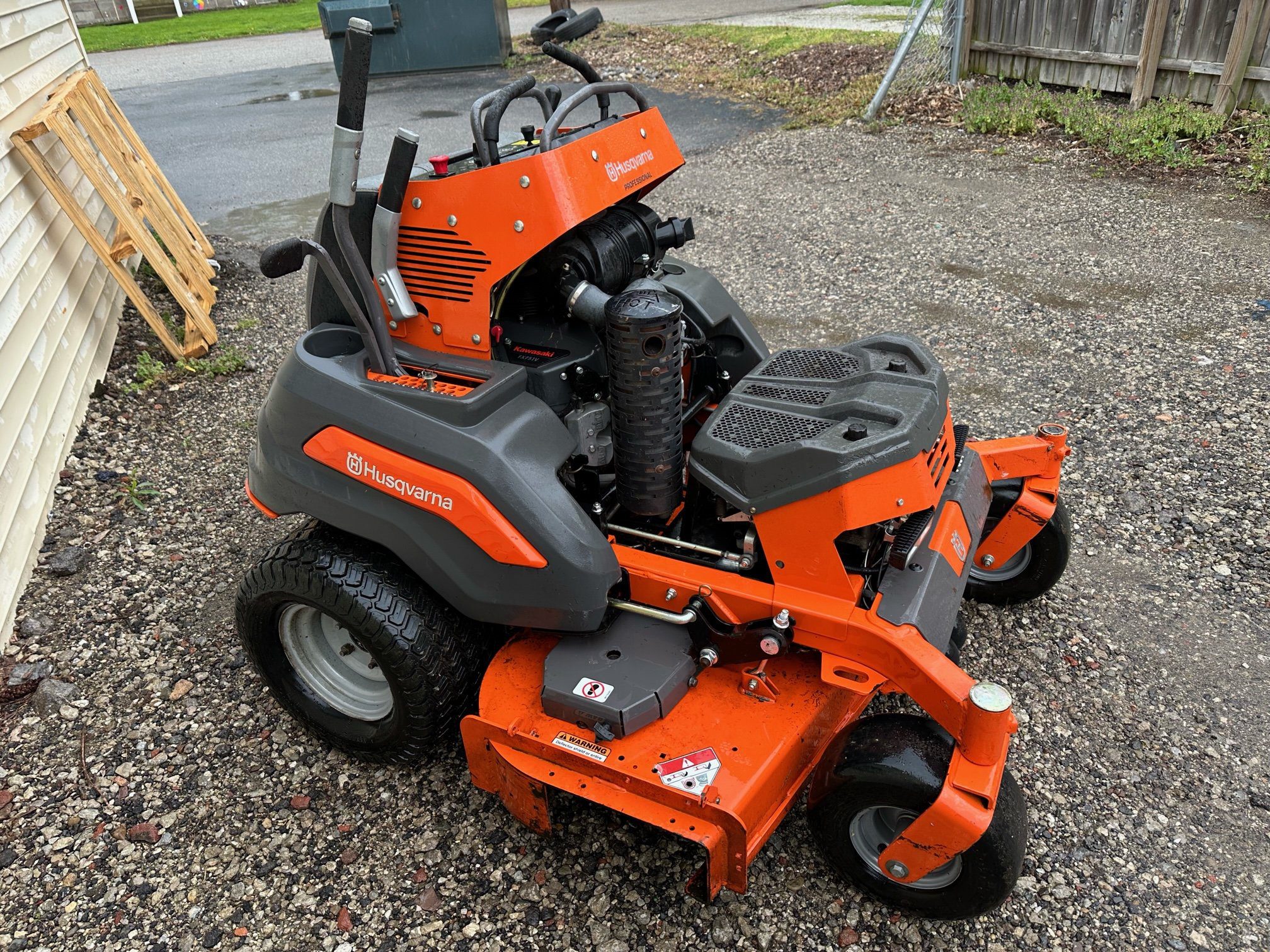 Riding Mower Husqvarna V548 Stand On Mower Standing Riding Lawn