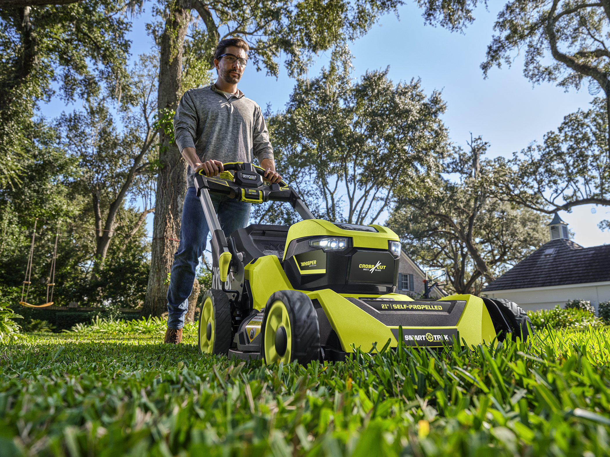 Gas Mower Ryobi 40v 20 Lawn Mower Review RYOBI RY401180 40V HP