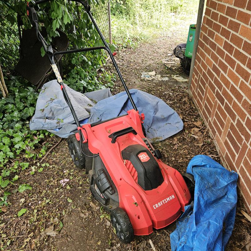 Walk Behind Craftsman Electric Mulching Lawn Mower Craftsman 13