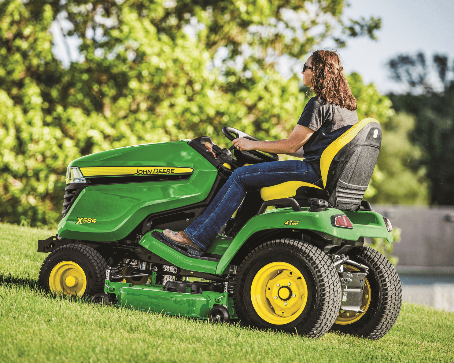 John Deere X584, 54-in. Deck Mower | AllMachines